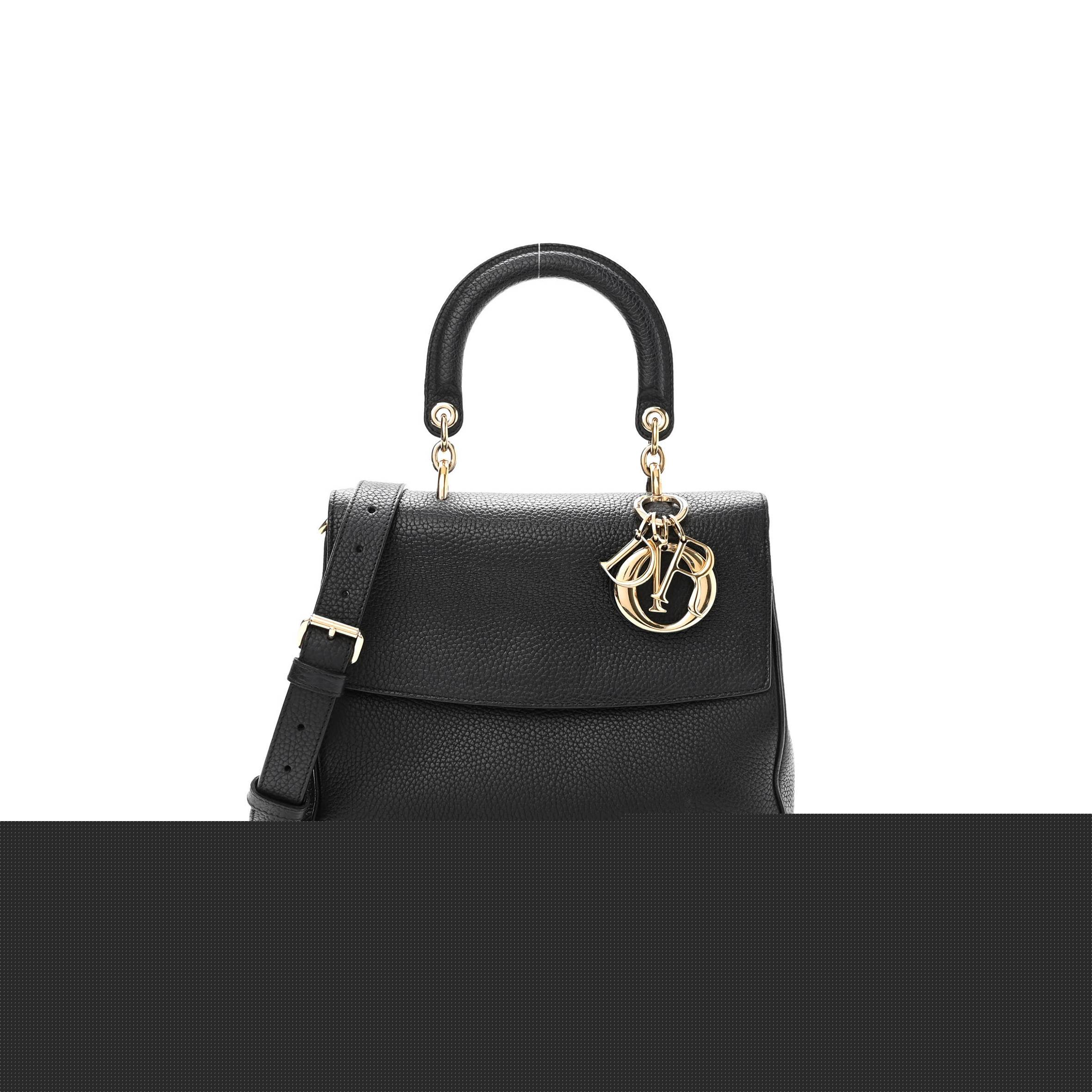 D*or bullcalf small be D*or flap black fraise (27*20*12.7cm)