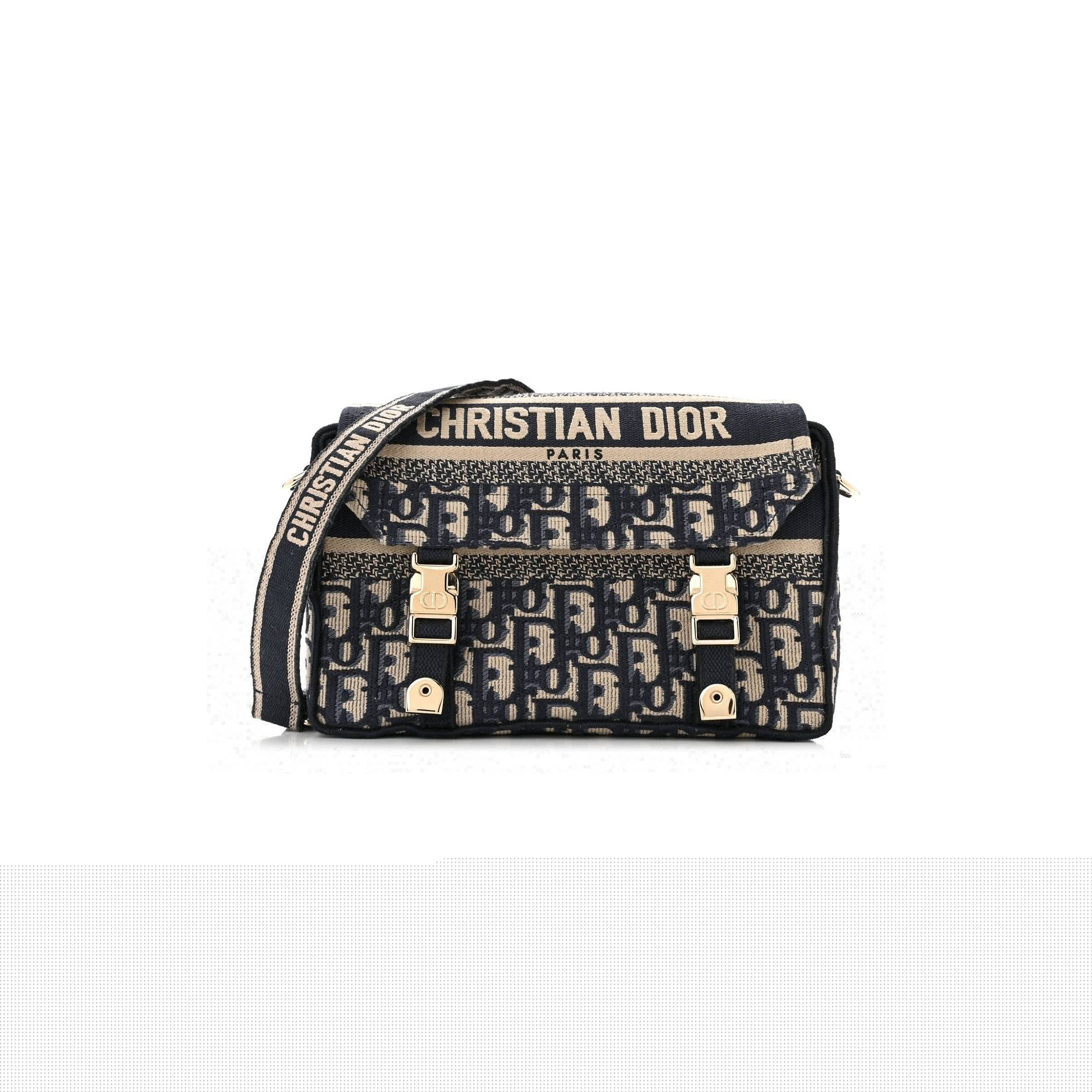 D*or oblique small D*orcamp messenger blue (23*18*7.6cm)