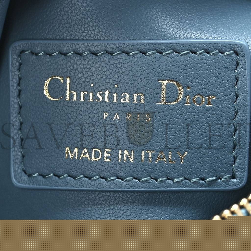 D*or calfskin macrocannage medium D*ortravel nomad pouch (23*13*10.2cm)