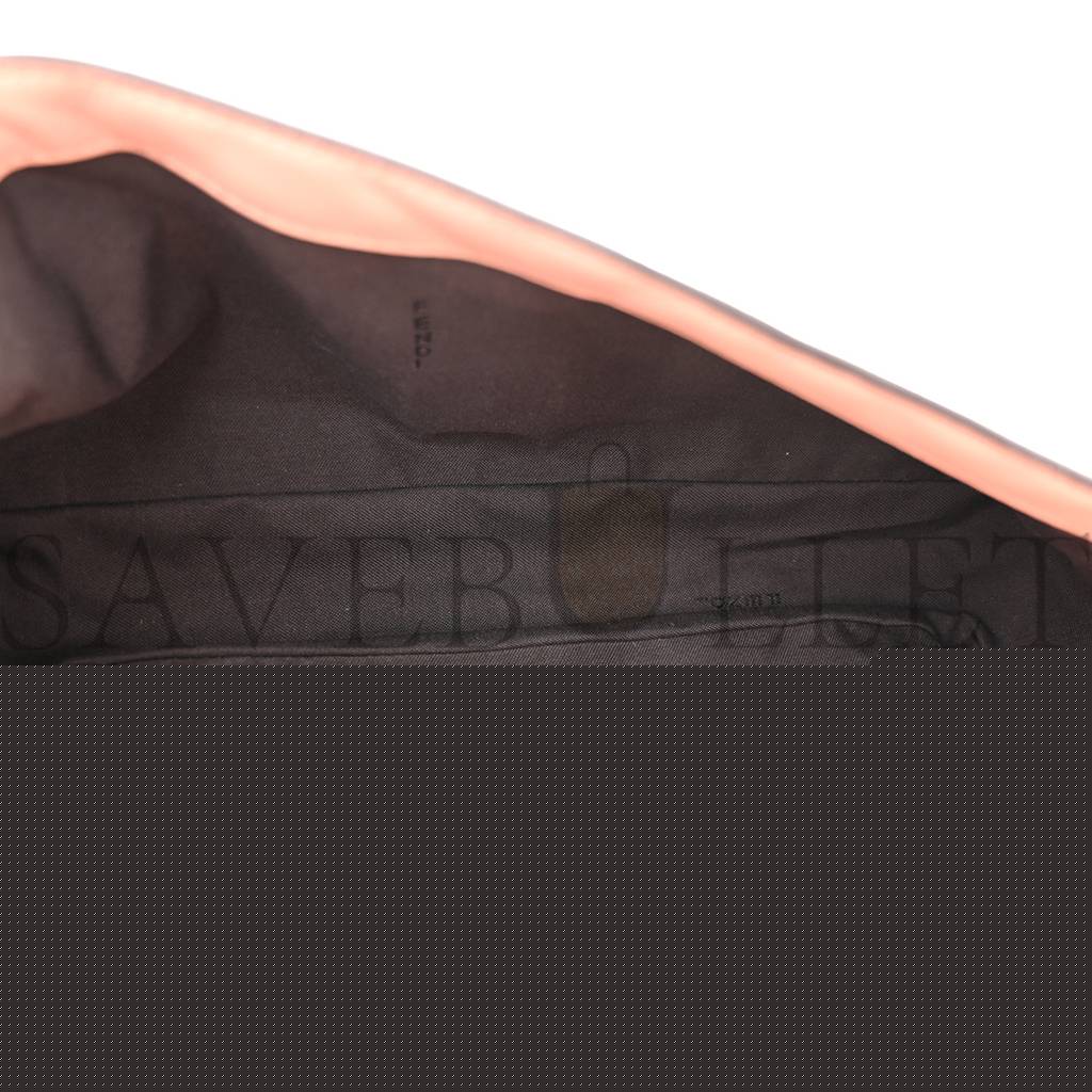 F**di nappa ff 1974 embossed baguette rosa bourbon (27*15*6cm)