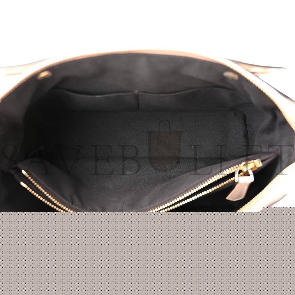 F**di vitello king logo embossed medium by the way boston bag light rose (27*18*12cm)