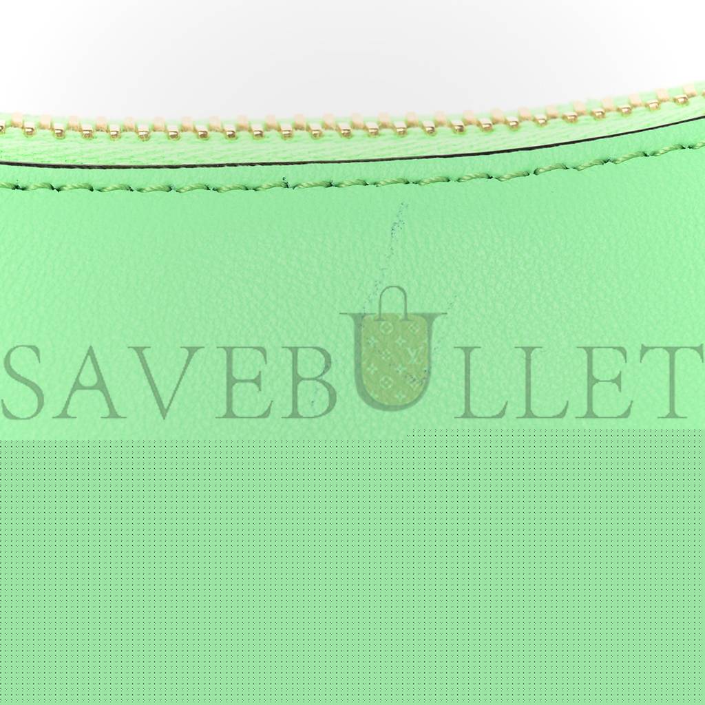 F**di vitello grace matte small F**digraphy hobo bag edamame (27*18*10cm)
