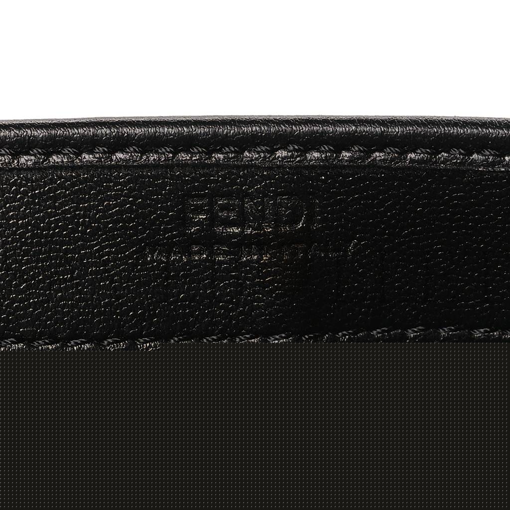F**di nappa ff embossed continental wallet black (19*10*3cm)